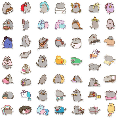 Cute Chunky Cat Stickers