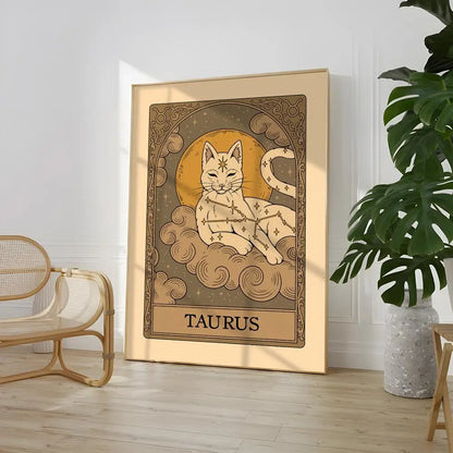Cat Zodiac Posters
