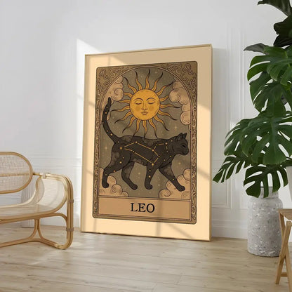 Cat Zodiac Posters