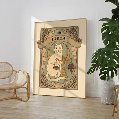 Cat Zodiac Posters