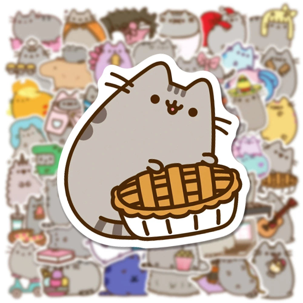 Cute Chunky Cat Stickers