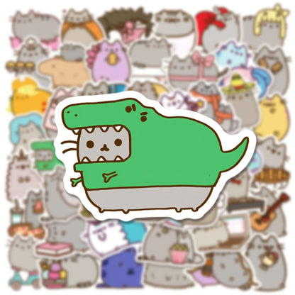 Cute Chunky Cat Stickers
