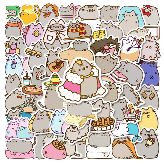 Cute Chunky Cat Stickers