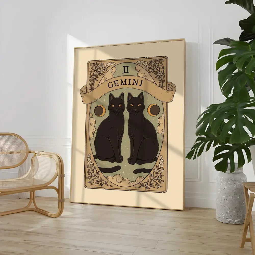 Cat Zodiac Posters