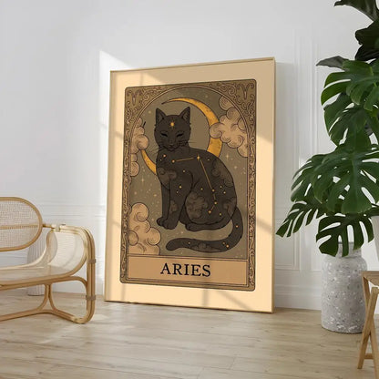 Cat Zodiac Posters