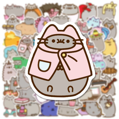 Cute Chunky Cat Stickers