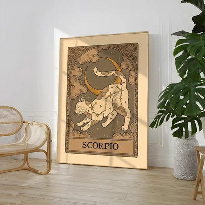 Cat Zodiac Posters