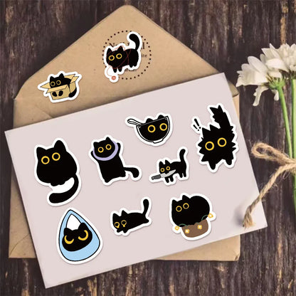 Black Cat Stickers