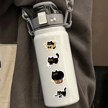 Black Cat Stickers
